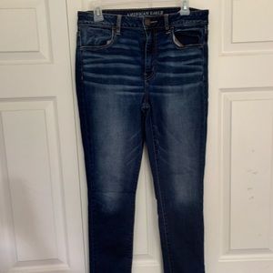 ae high rise jeans
